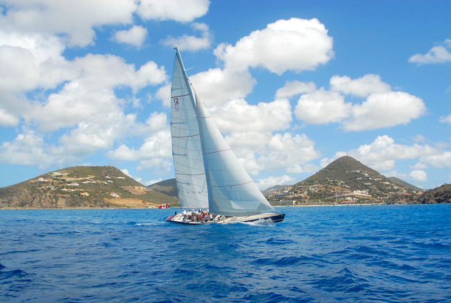 12 metre regatta, St. Maarten, Nikon D300, 80-200mm Nikkor © Doug Kim