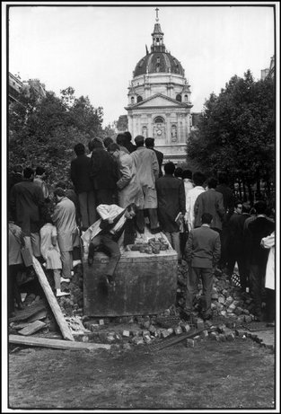 PARIS—Place de la Sorbonne, May 1968. © Henri Cartier-Bresson / Magnum Photos