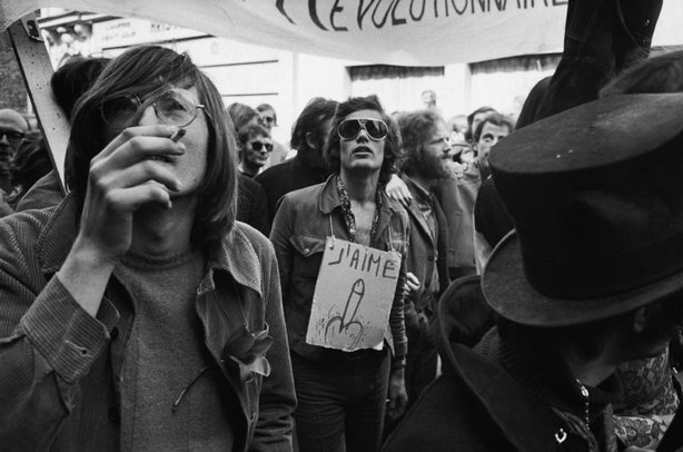 PARIS—A demonstration, May 1, 1971. © Henri Cartier-Bresson / Magnum Photos