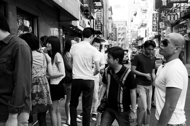 Joe's Shanghai, Chinatown; Leica MP 0.58, 35mm Summicron, Kodak Tri-X 400 © Doug Kim