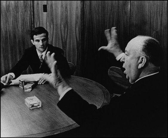 LOS ANGELES—French film director François Truffaut (left) and Hitchcock, 1962. © Philippe Halsman / Magnum Photos