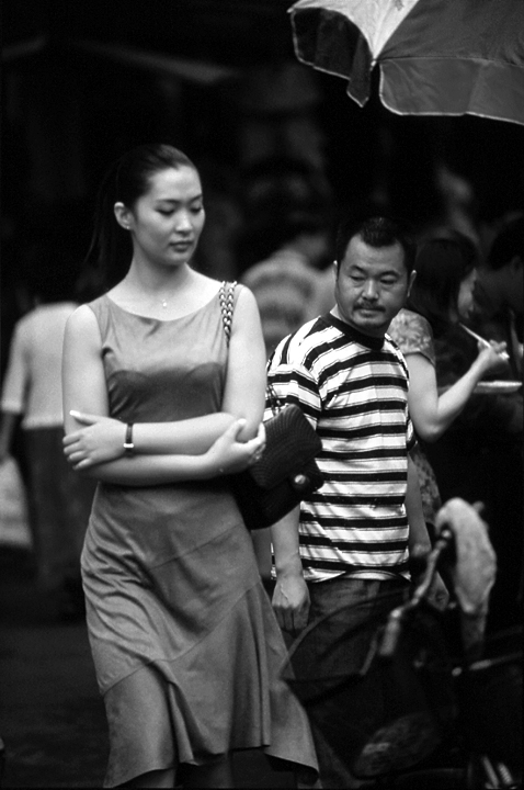 Market, Beijing © Doug Kim; Nikon N90s, 80-200mm Nikkor, Agfa APX 400