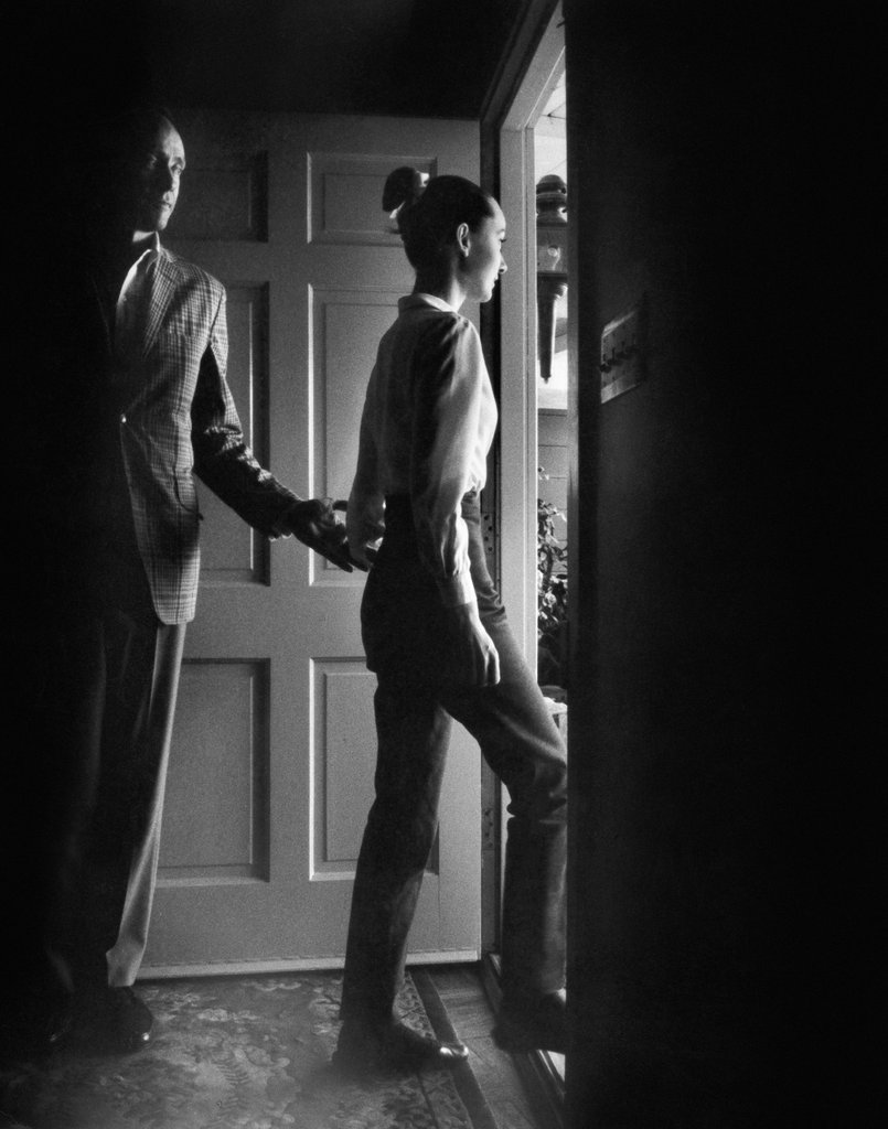 Mel Ferrer and Audrey Hepburn, 1960 © Phil Stern