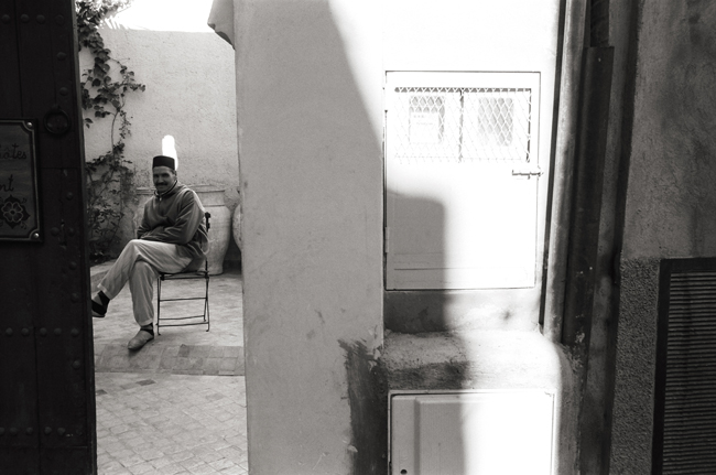 The Medina, Fez, Morocco; Leica MP 0.58, 35mm Summicron, Kodak Tri-X © Doug Kim 
