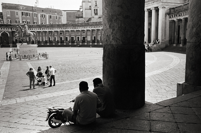 Piazza del Plebiscito; Leica MP 0.58, 35mm Summicron, Kodak Tri-X © Doug Kim