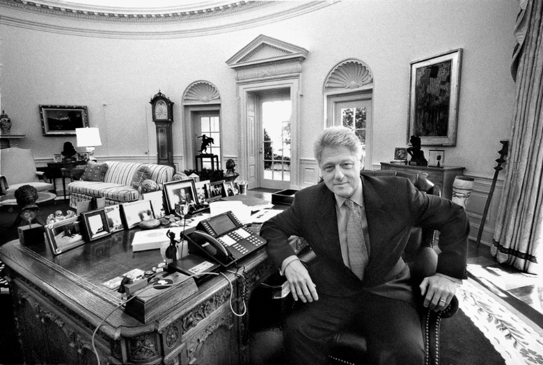 Bill Clinton © Arnold Newman