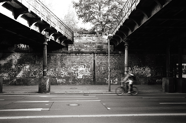 Yorckstraße, Kreuzberg, Berlin; Leica MP 0.58, 35mm Summicron, Kodak Tri-X © Doug Kim