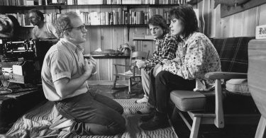 LIGHT OF DAY, director Paul Schrader, Michael J. Fox, Joan Jett, on-set, 1987, ©TriStar Pictures