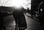 Streetphotography, Leica, Film, Sun, black and white photography